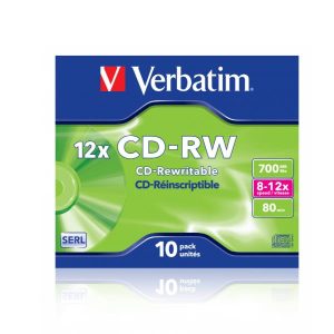Cd-Rw 700Mb 80 Riscriv.12X Cf.10 S