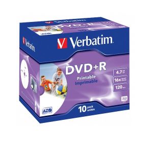 Dvd+R 2.0/4 7Gb Stamp. 16X Cf.10 S