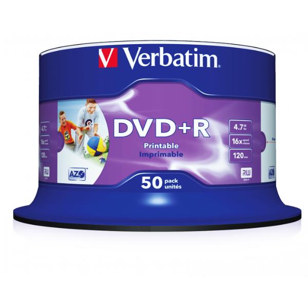 Spindle 50 Dvd+R 4 7Gb 16X Print. S - immagine 2