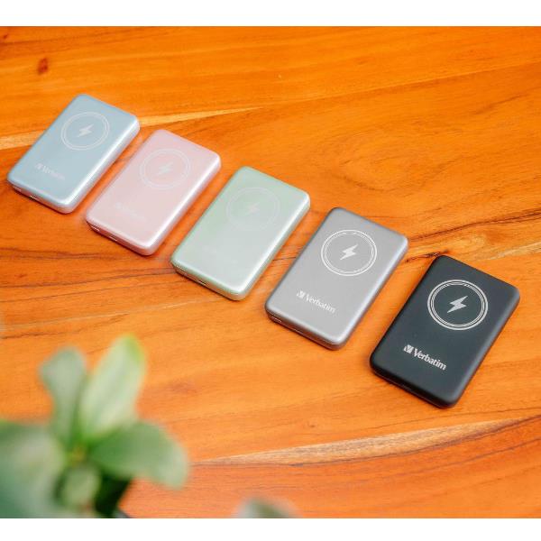 Power Bank 10000Mah Mag Safe Verde - immagine 3