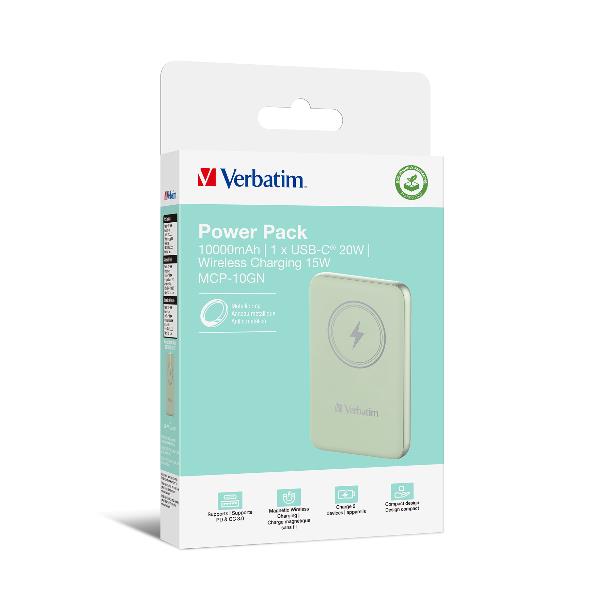 Power Bank 10000Mah Mag Safe Verde - immagine 6