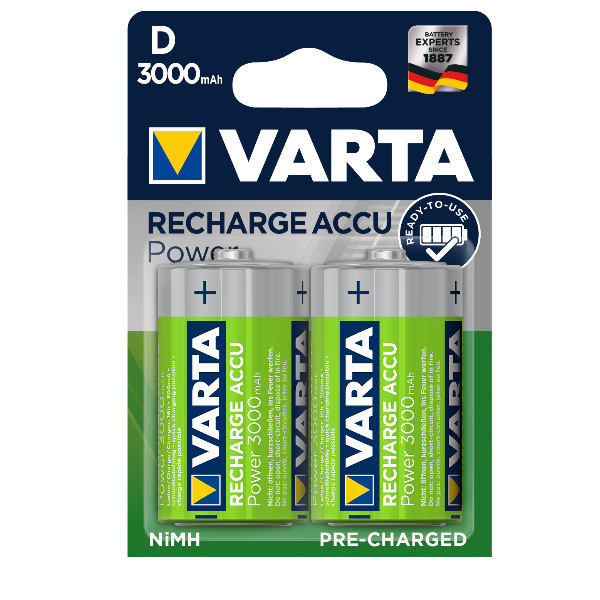 Cf2Batterie Ricar. Torcia D 3000Mah - immagine 2