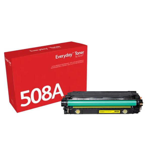 Toner Everyday HP Cf362A/Crg-040Y - immagine 2