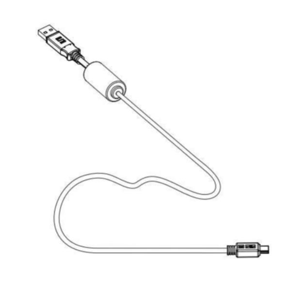 Mini USB Cable With Ferrite - immagine 2