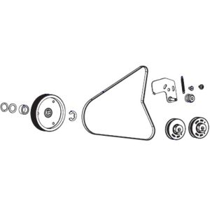 Kit Rewi Drive System (Incl.pulleys