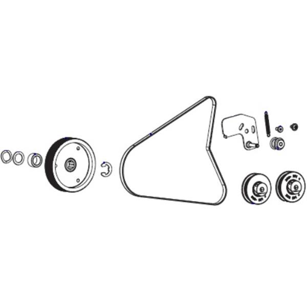 Kit Rewi Drive System (Incl.pulleys