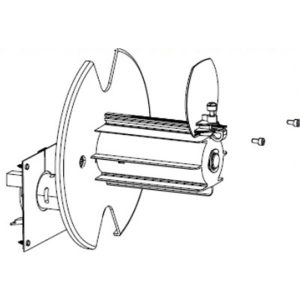 Kit Media Rewind Spindle With