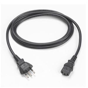 Cord Ac Pwr 18Awg 3 Plug Blk Brazil