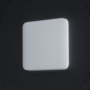 Sidebutton (2-Gang) Vertical [55] Asp -  -  - Olive